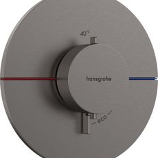 Sprchová batéria Hansgrohe ShowerSelect Comfort S bez podomietkového telesa kartáčovaný čierny chróm 15559340