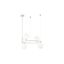Maytoni MOD013PL-04W - Luster na lanku RING 4xG9/25W/230V biela