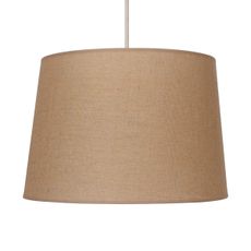 Duolla - Luster na lanku CONE 1xE27/15W/230V pr. 40 cm hnedá