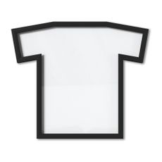 Čierny plastový rámček na stenu 62x72 cm T-Frame – Umbra