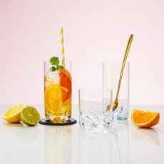 Poháre so sivým dnom Tumbler 300 ml set 6 ks - Anno Glas Lunasol Color - 322127