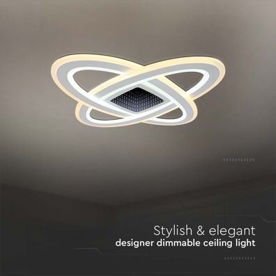 LED Stmievateľné stropné svietidlo LED/130W/230V 3000-6500K + DO