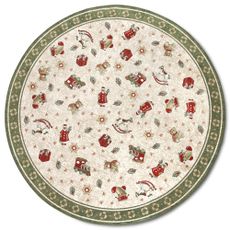 Villeroy & Boch , DOPREDAJ: 200x200 (průměr) kruh cm Kusový koberec  Toy's delight se střiženým vlasem 106218 Green, Multicolor, 200x200 (priemer) kruh, zelená, obývacia izba