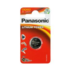 Panasonic - 1 ks Lítiová gombíková batéria CR2032 3V 220 mAh