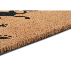 Hanse Home , Rohožka Welcome (mačka) 105666 – na von aj na doma, 45x75, hnedá, chodba / predsieň