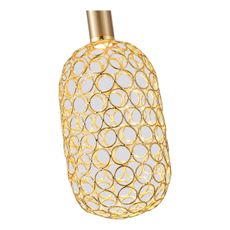 LED Luster na lanku PERFORATO LED/6,3W/230V 3000K zlatá pr. 13 cm