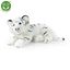 Rappa Plyšový tiger biely, 60 cm ECO-FRIENDLY