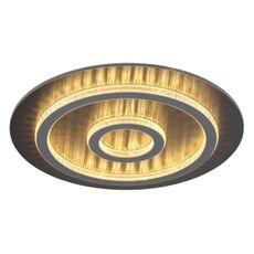 Globo 48042-40A - LED stmievateľné stropné svietidlo JAYDEN 40W/230V priemer 45 cm antracit + diaľkové ovládanie