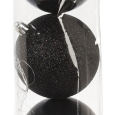 Mondex Sada baněk 5 ks Black 8 cm černá