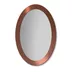 Zrkadlo Balde Oval Copper 45 x 65 cm