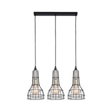 Luster na lanku LONG 3xE27/60W/230V