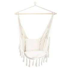 Závesné hojdacie kreslo BOHO 150x120 cm béžové
