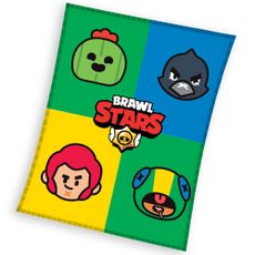 Carbotex Detská deka Brawl Stars Portréty, 110 x 140 cm