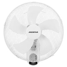 Aigostar -  Nástenný ventilátor 45W/230V biela + DO