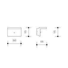 LED Vonkajšie nástenné svietidlo NATURA LED/12W/230V 4000K IP65 hnedá/antracit