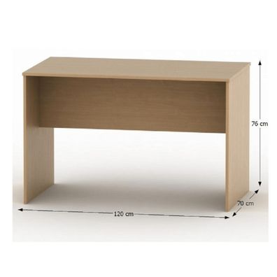 KONDELA Tempo Asistent 2 New 21 ZA 120 písací stôl buk
