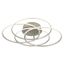 Globo 67355-55N -LED Stropné svietidlo KOMBOS LED/55W/230V pr.51,5 cm matný chróm