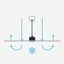 FARO 33820WT-1TW - LED Stm. vent. MINI PUNT S LED/10W/230V biela pr. 90 cm WT+DO