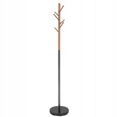 FoxBox Stojanový vešiak na oblečenie Wood Black