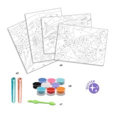 Výtvarný set na pieskovanie Djeco Rainbow Fish
