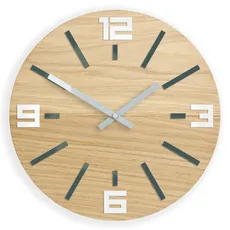 ModernClock Nástenné hodiny Sheen šedé