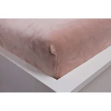 Hnedá napínacia mikroplyšová plachta 90x200 cm – Jerry Fabrics