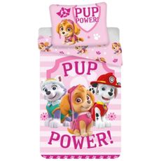 Obliecky Disney Paw Patrol ružový 140x200cm+90x70cm Setino