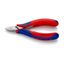 Bočné frézy na elektroniku 115 mm Knipex 77 42 115 - leštená hlava, viaczložkové puzdrá