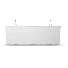 NABBI DUC600W plastový balkónový kvetináč 58 cm biela