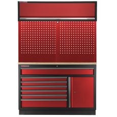 Dielenská zostava PROFI RED, 1360 x 495 x 2000 mm - RTGC1371BAL