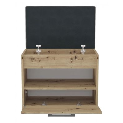 Skrinka na topánky so sedadlom PARMA MINI - dub artisan