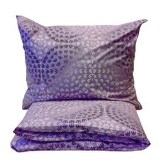 Obliečky bavlnené Luxor fialový TiaHome - 1x Vankúš 90x70cm, 1x Paplón 140x200cm