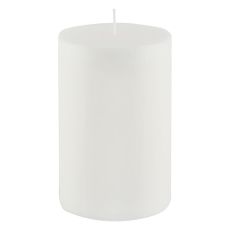 Biela sviečka Ego Dekor Cylinder Pure, doba horenia 83 h