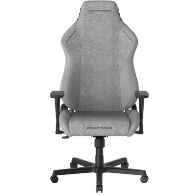 Herná stolička DXRacer DRIFTING sivá, koženka-látka