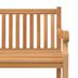 Záhradná lavica 150 cm teak Dekorhome