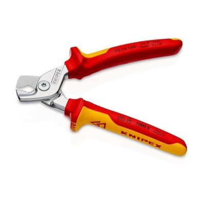 Izolované nožnice na káble s viaczložkovými puzdrami KNIPEX 160 mm VDE
