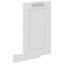 Dvierka na umývačku LUNA biely mat/biely  Dvierka zm 713x446