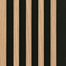 Lamelový panel MODERN LINE SLIM Oak Black 12x122x2650mm