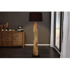 Estila Dizajnová originálna stojaca lampa Rousilique 175 cm z naplaveného dreva