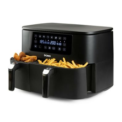 DOMO DO546FR digitálna dvojitá fritéza s horúcimvzduchom, 3+6 l