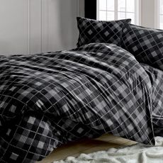 Obliečky flanelové Black winter 200x140cm+90x70cm TiaHome