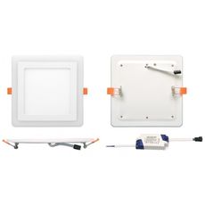 Ecolite DUO-S6W - LED Podhľadové svietidlo DUO LED/6W/230V + LED/3W