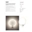 Redo 01-2223 - LED Stmievateľný prisadený luster SPELL LED/43W/230V 3000K biela
