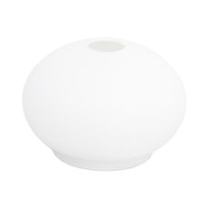 Náhradné sklo k lustru E14 pr. 15 cm biela