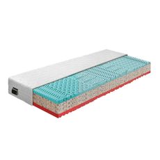 KONDELA Tamia obojstranný penový matrac (2 ks) 90x200 cm biela