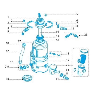 Marimex | Čerpadlo pre filtráciu ProStar Plus 6 | 10604329