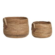 Košíky z prútia v súprave 2 ks ø 39x28,5 cm Aosta – House Nordic