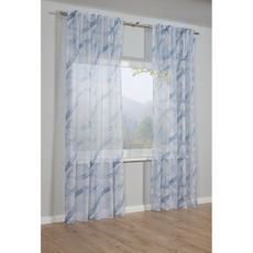 Modrá záclona 245x140 cm Dolly-Voile - Gardinia