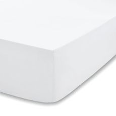 Biela plachta z organickej bavlny Bianca Organic, 135 x 190 cm