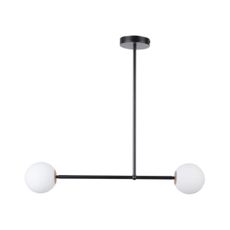 Luster na tyči GAMA 2xG9/12W/230V čierna